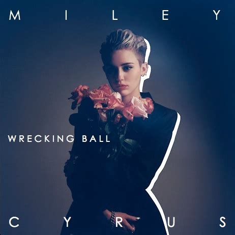 Just Cd Cover: Miley Cyrus : Wrecking Ball ( MBM single cover)