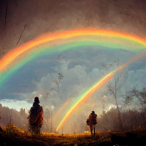 double rainbow!! | Midjourney | OpenArt