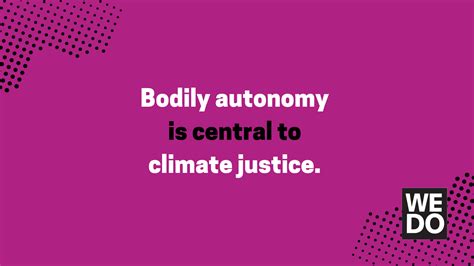 Bodily autonomy is central to climate justice - WEDO