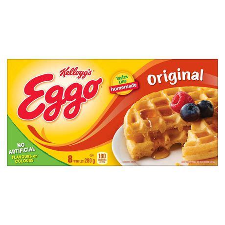 EGGO Original Waffles, 280g (8 waffles) | Walmart Canada