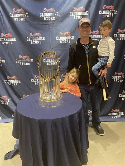 WS Trophy at Braves Clubhouse Store : r/Braves