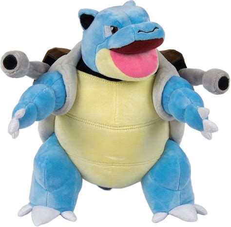 Tomy Pokemon T19362 Blastoise Soft Plush - Blue Brown - Large Size ...