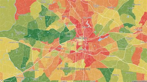 The Highest and Lowest Income Areas in Winston-Salem, NC ...