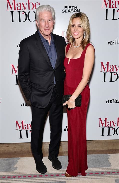 Richard Gere, 73, and wife Alejandra Silva, 39, make rare red carpet ...