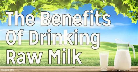 The Benefits of Raw Milk