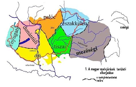 Hungarian dialects | Language map, History, Map