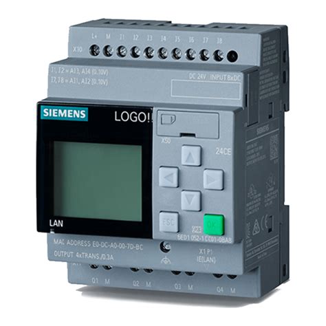 SIEMENS LOGO MANUAL Pdf Download | ManuaLib