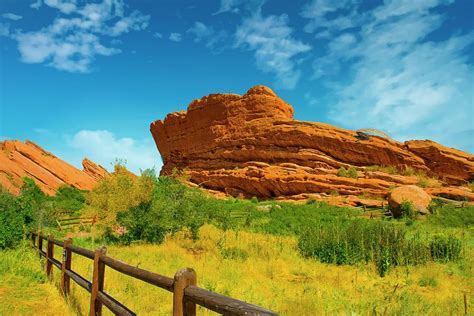 Red Rocks Park-Denver Colorado Photograph by William Reagan | Pixels