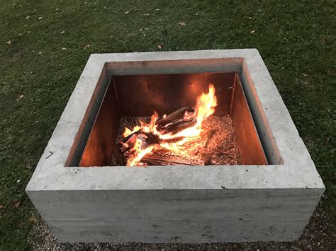 Concrete Fire Pit DIY Project – Quikrete Makes It Easy-ish - Home Fixated