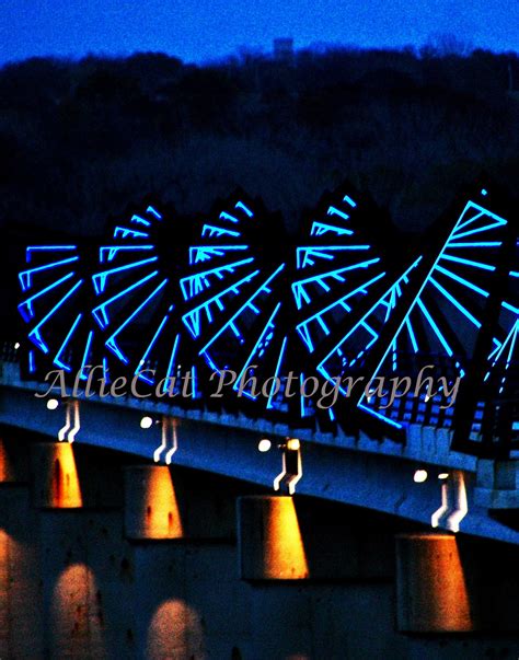 AllieCat Photography: High Trestle Trail Bridge at Night