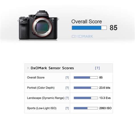 Sony a7SII Sensor Review at DxOMark: Impressive Low-Light Performance ...