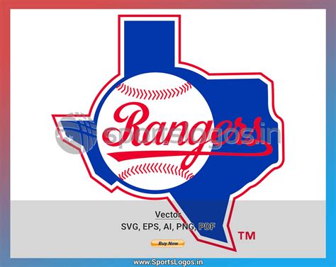 Texas Rangers - Baseball Sports Vector SVG Logo in 5 formats ...