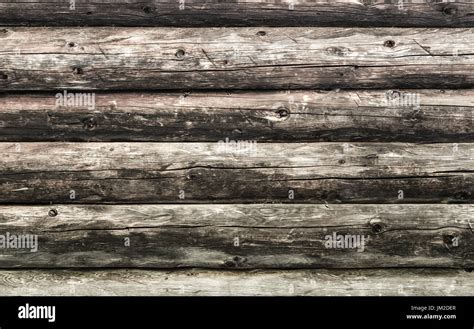 Natural brown log cabin wood wall. Wall texture background pattern ...