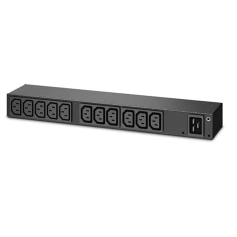 APC Rack PDU, Basic, 0U/1U, 100-240V/20A, 220-240V/16A, (13) C13 - AP6020A • Price in dubai UAE