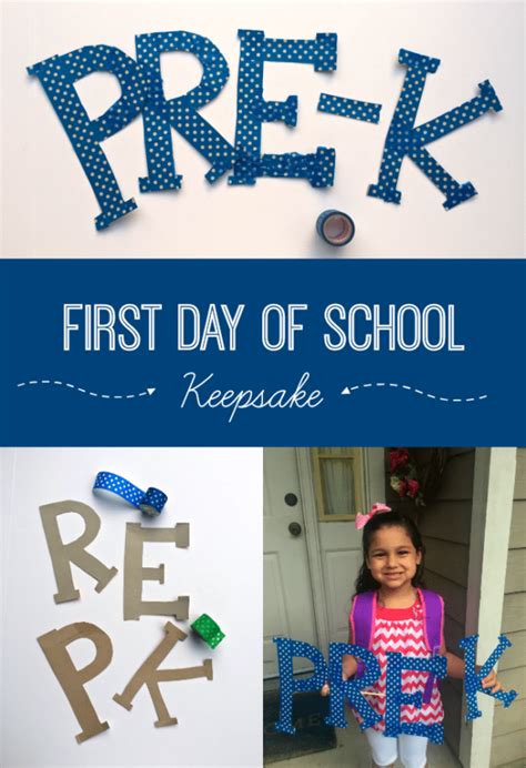 DIY First Day of School Sign with Kids - The Educators' Spin On It