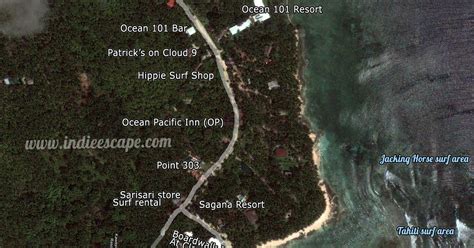 Siargao Resorts: Cloud 9 Tourist Map | Indie Escape