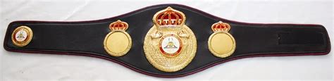 Ibrahim Sports : WBA championship belt