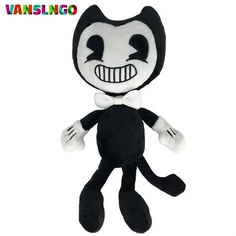 1pcs 30cm Funny Bendy Plush Doll Soft Stuffed Animals Toys The Ink Machine Bendy Plush Toys Kids ...