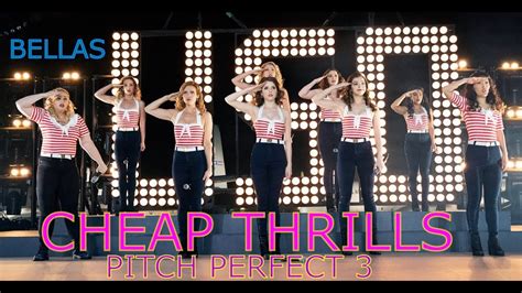 PITCH PERFECT 3 - CHEAP THRILLS: Bellas USO Performance HD Chords ...