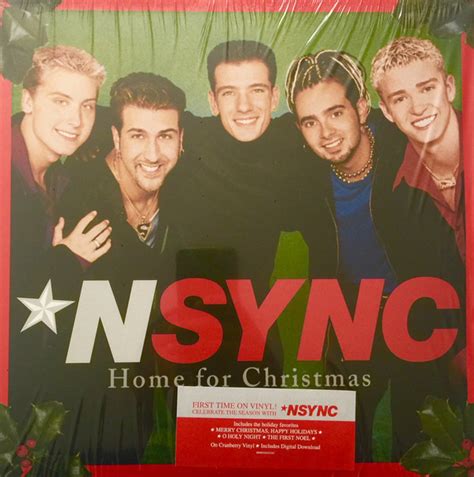 *NSYNC - Home For Christmas (2017, Cranberry Colored, Vinyl) | Discogs