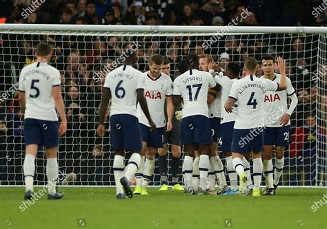 Harry Kane Tottenham Hotspur Celebrating His Editorial Stock Photo ...