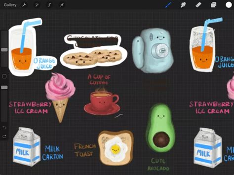 How To Make Stickers In Procreate | Brush Galaxy