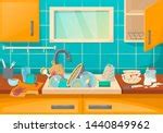 Messy Kitchen Sink image - Free stock photo - Public Domain photo - CC0 ...