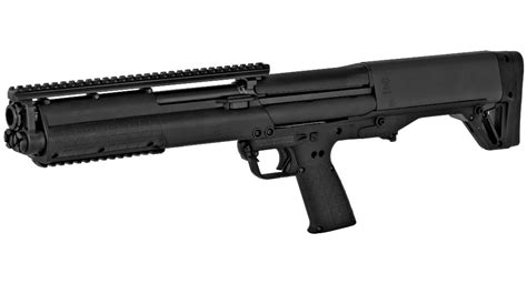 New Kel-Tec KSG Pump Action Shotgun, 12 Gauge / 3″ Chamber, 18.5″ Barrel, Black Finish ...