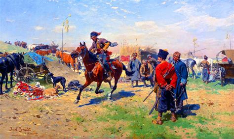 Cossacks encampment | Historical painting, Value in art, History