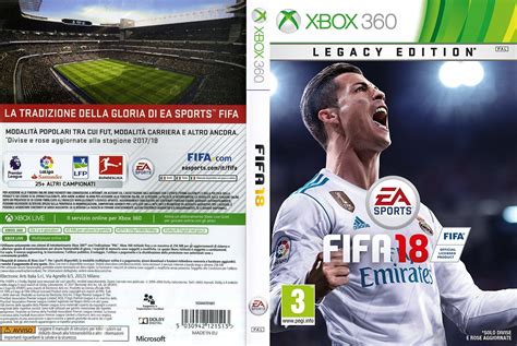 FIFA 18: Legacy Edition - Xbox 360 - Ultra Capas