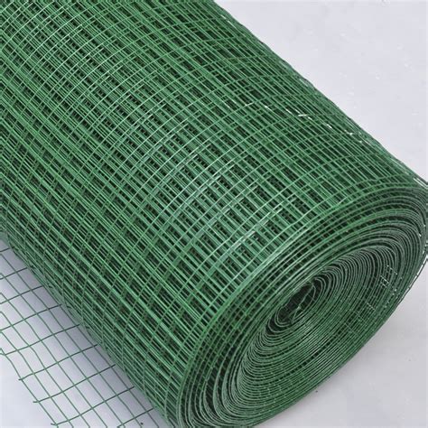 tinkertonk Steel Green PVC Coated Galvanised Wire Mesh Fence for Garden Border 30M x 0.9M - Buy ...