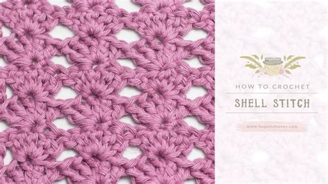 How To: Crochet The Shell Stitch - Easy Tutorial - YouTube