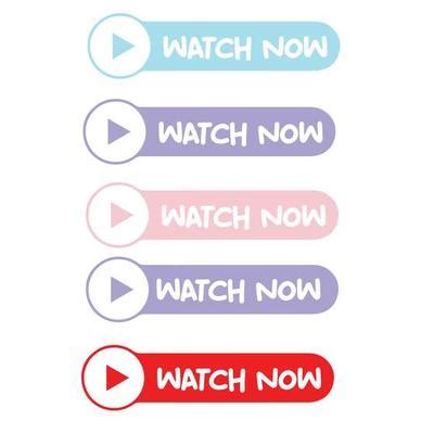 Watch Video Button Vector Art, Icons, and Graphics for Free Download