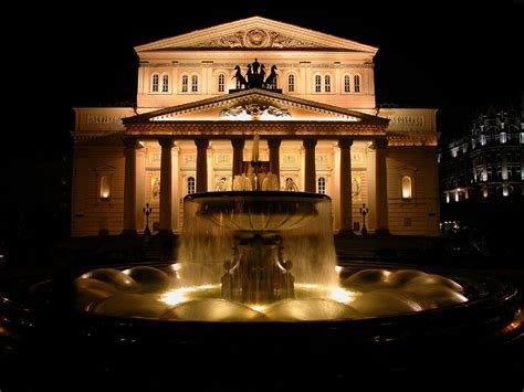 Main (Historic) Stage - Bolshoi Ballet and Opera Theatre, Moscow, Russia