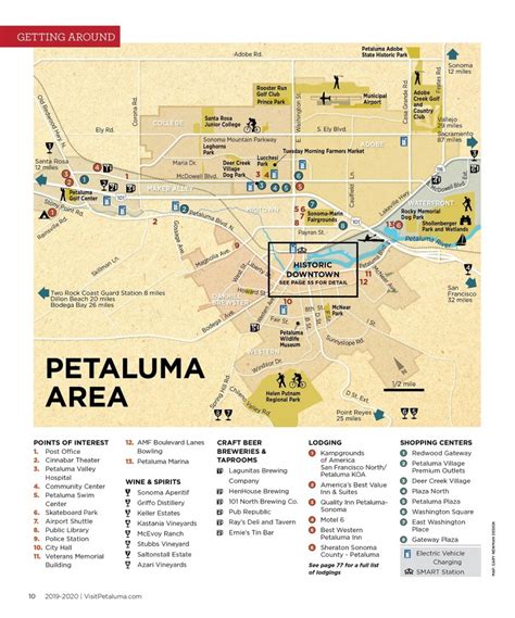 Petaluma Maps and Transportation – Visit Petaluma California