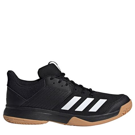 adidas Leather Ligra 6 Volleyball Shoes in Black - Lyst