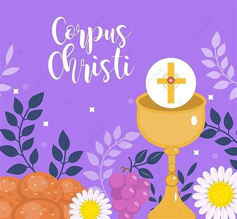 Catholic Holiday Card Template With Feast Day Design Vector, Holy, Hope ...