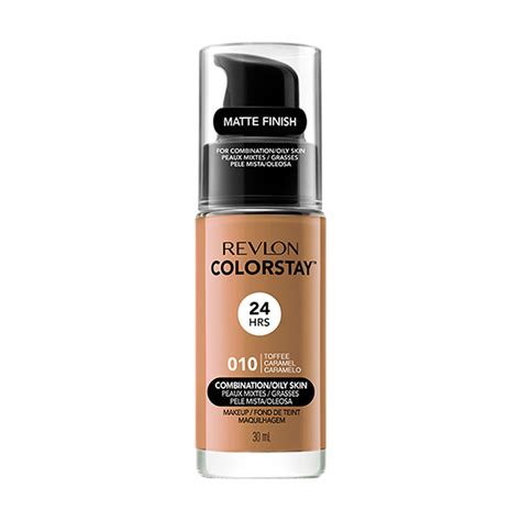 Revlon ColorStay Makeup Foundation for Combination and Oily Skin - 375 Toffee Caramel • Original ...