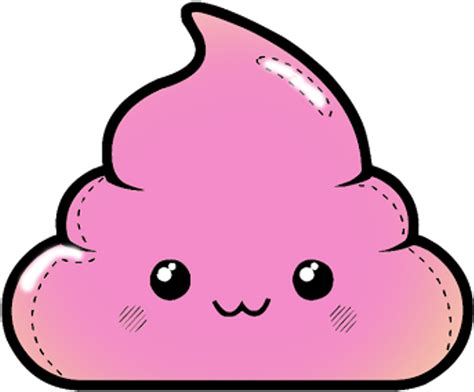 Download Cute Pink Poop Emoji | Wallpapers.com