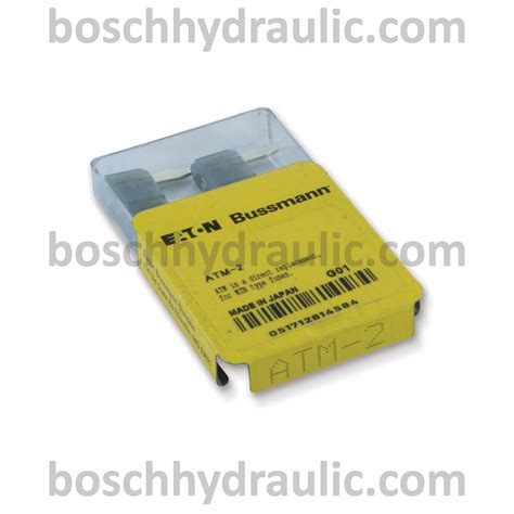 ATM Blade Fuse, 2 Amp, Pack of 5 - Bosch Hydraulic Connections Ltd.