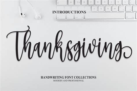 Thanksgiving font