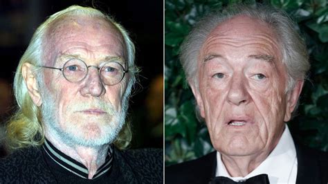 Michael Gambon And Richard Harris