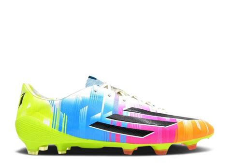 Messi Adizero F50 TRX FG 'Fast Or Fail' - Adidas - F32795 - white/black ...