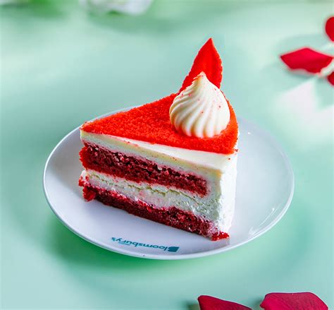 Slice of Red Velvet Cake