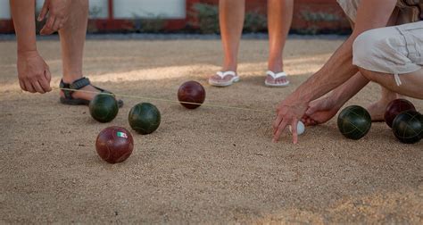 Bocce is a game of inches. | Bocce, Outdoor games, Games