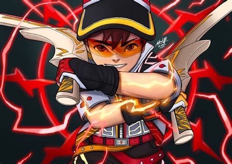 ArtStation - Boboiboy Supra