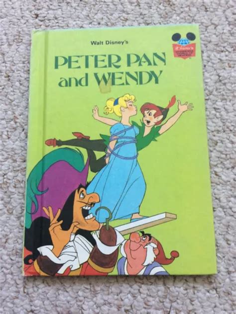 DISNEY “WONDERFUL WORLD of reading” Peter Pan And Wendy. 1st Ed $7.43 ...