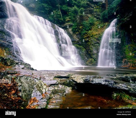 Double Waterfalls Delaware Water Gap National Recreation Area Near ...