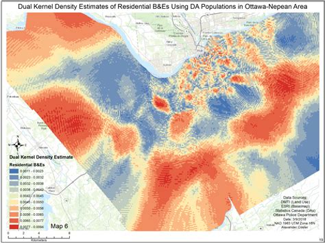 Analyzing Crime Statistics in the Ottawa-Nepean Area – Analyzing Using GIS