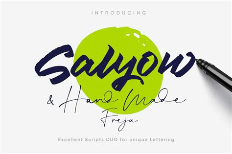 Script Fonts Duo - Dfonts